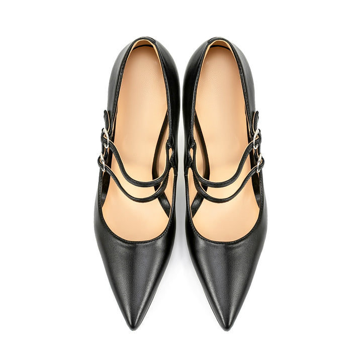 Femme Mary Jane stilettos med spænde-detaljer Stilla