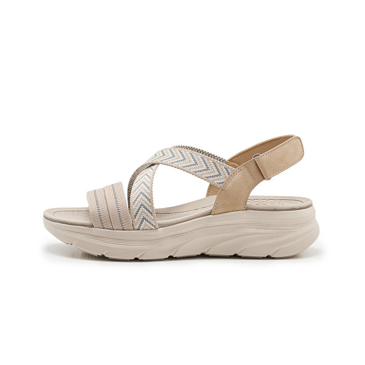 Dame Elegante Sandaler med polstret sål og justerbart remsystem Stilla