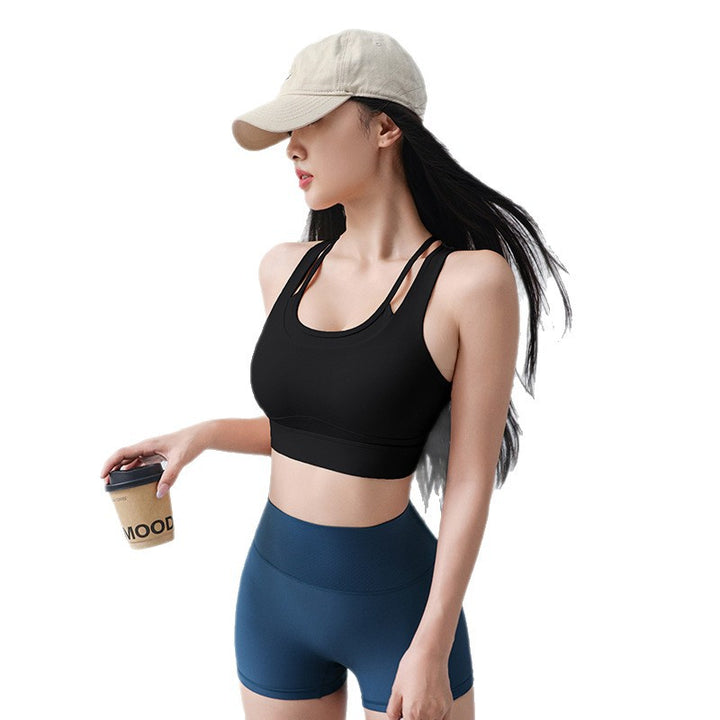 Dame Sport-Bustier med brede, justerbare stropper og åndbare egenskaber Stilla