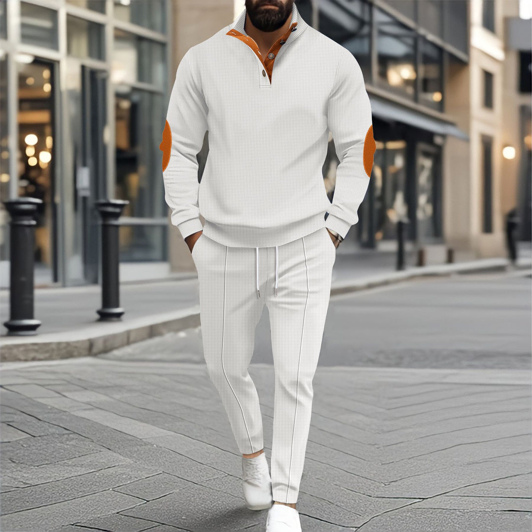 Herren sporty sweatshirt og joggingbukser sæt Stilla