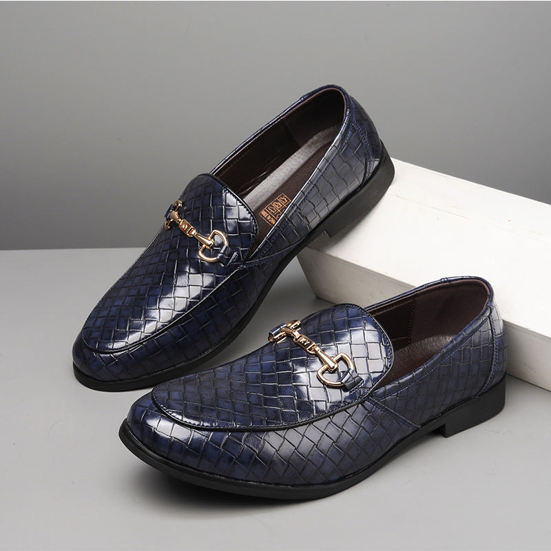 Mændemode-Forward quiltede loafers Stilla