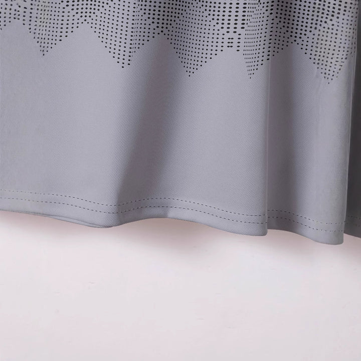 Herrer poloshirt med moderne geometriske mønstre og åndbare egenskaber Stilla