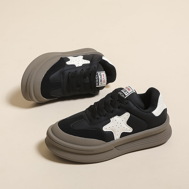 Dame Chunky Sneakers med åndbar overfladestruktur og stødabsorberende såleprofil Stilla