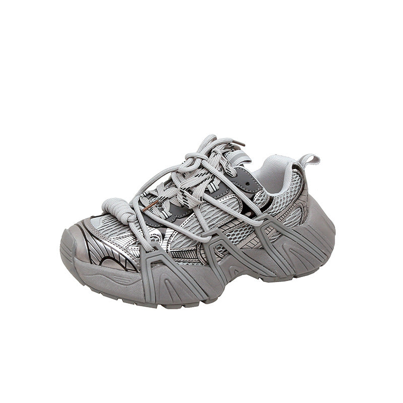 Dame Sporty Chunky Sneakers med innovativt design Stilla