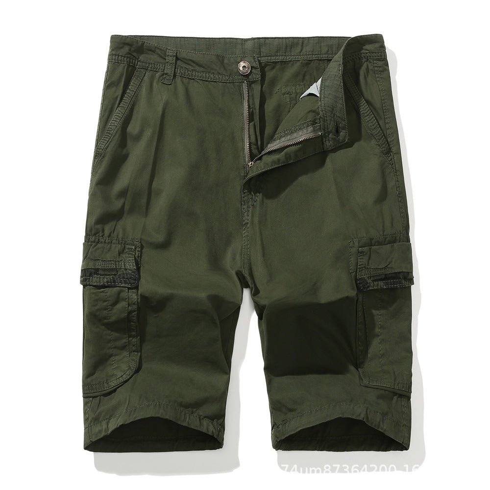 Herrer Cargo-short med sidelommer og behagelig pasform Stilla