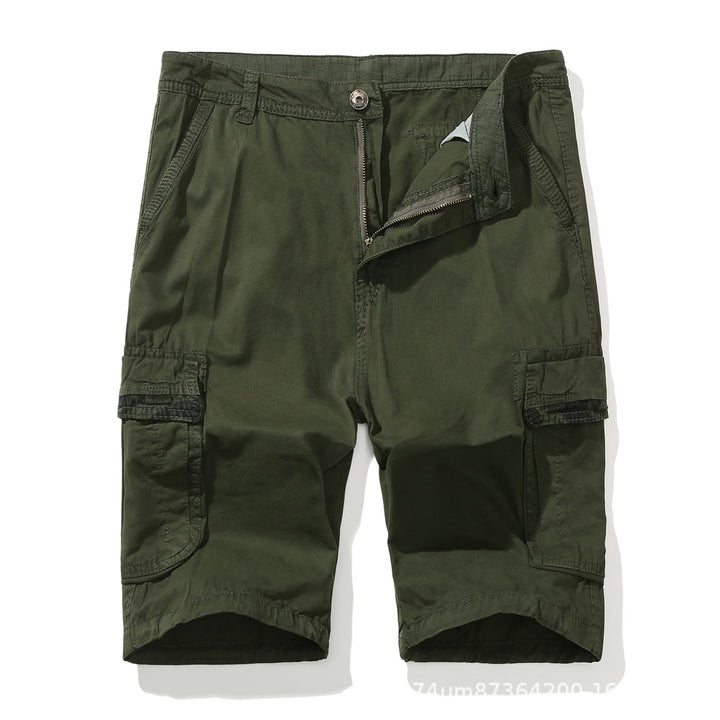 Herrer Cargo-short med sidelommer og behagelig pasform Stilla