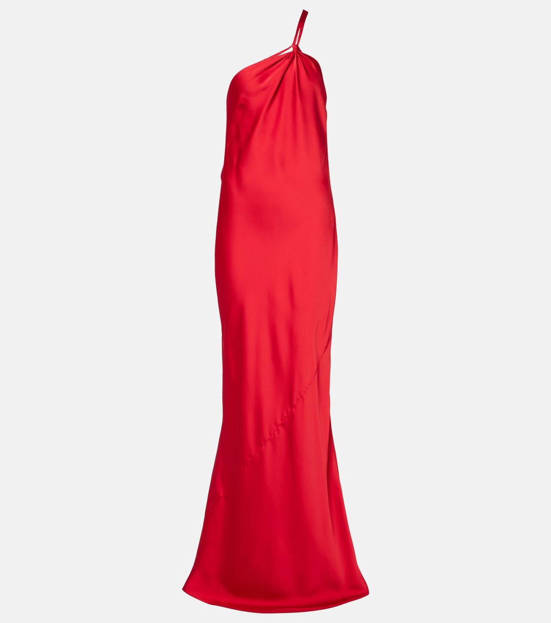 Dame elegant aftenkjole med asymmetrisk strop Stilla