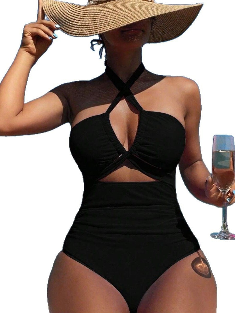 Dame Halter-badedragt Stilla