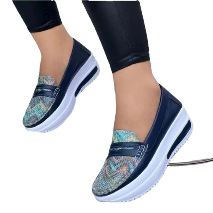 Dame Elegante Metalliske Slippers Stilla