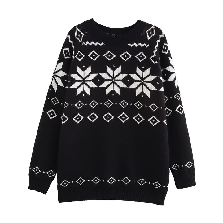 Femme Cozy Strik-Natkjole-Sæt Stilla