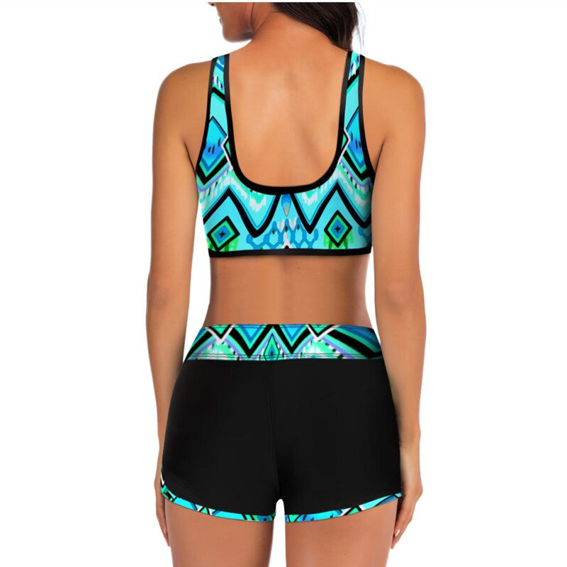 Dame Atletisk Sport-BH og Shorts Sæt Stilla