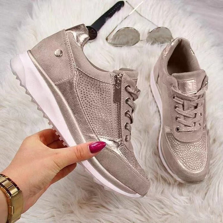 Damer Sporty Sneakers med åndbart netmateriale og behagelig støddæmpning Stilla