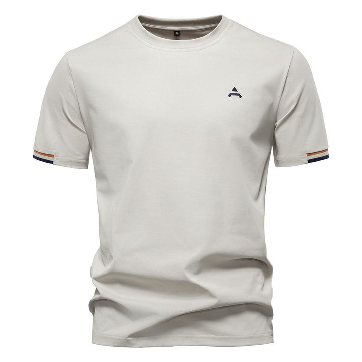 Herre T-shirt med moderne, sporty design og åndbar struktur Stilla