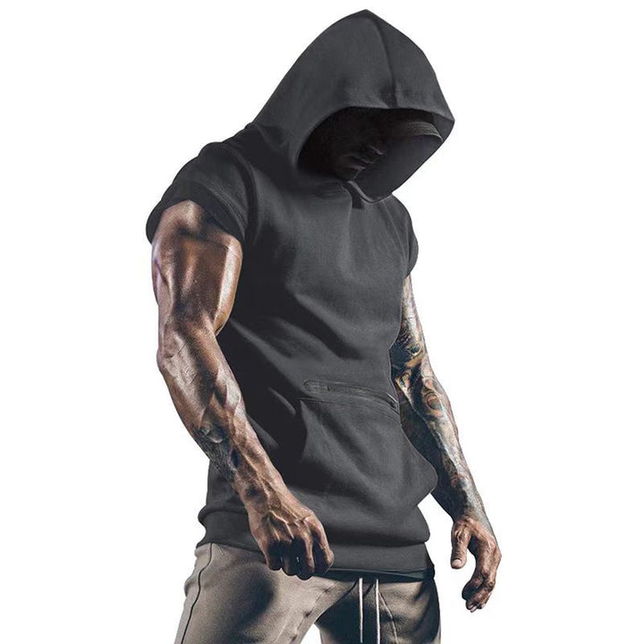 Herrer Performance Muskel Fit Hoodie Stilla