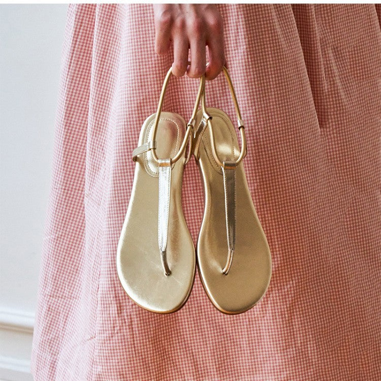 Dame elegante tofoderen med slank metallic rem design Stilla