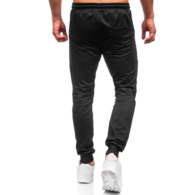 Herrer Sporty Joggingbukser med sidelommer og elastisk talje Stilla