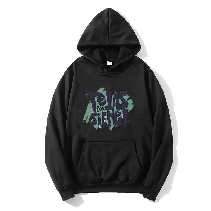 Dame Hoodie med kunstnerisk grafisk tryk Skovae
