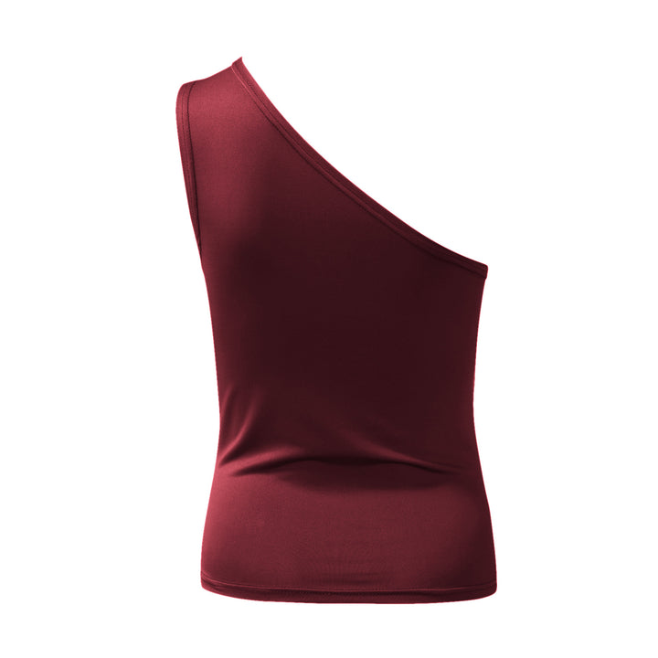 Dame One-Shoulder Body med moderne Cut-Out Stilla