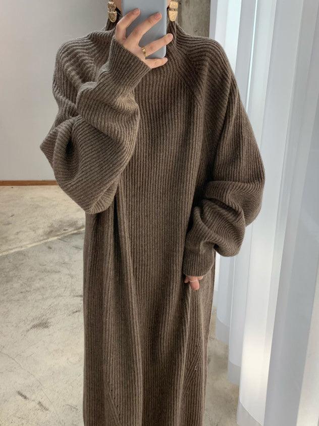Stilla | Casual Kjole Med Rullekrave