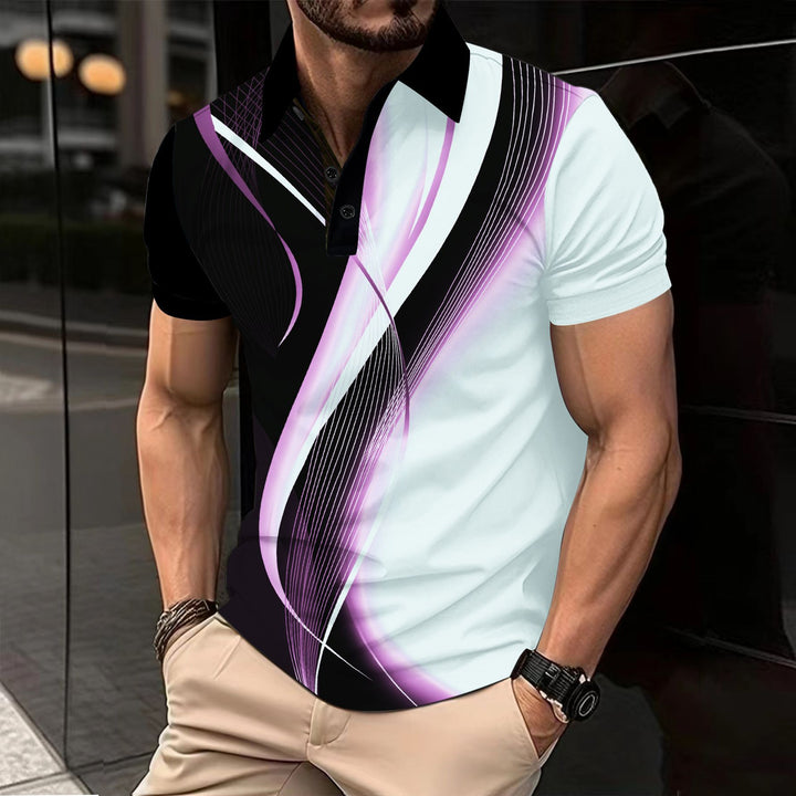 Herre Sportsligt Poloshirt Stilla