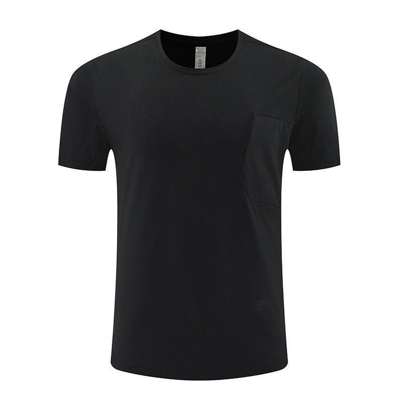 Herrer Sporty T-shirt med praktisk brystlomme Stilla