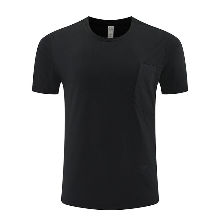 Herrer Sporty T-shirt med praktisk brystlomme Stilla