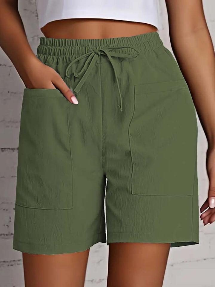 Dame Behagelige Højtaljede Fritidsshorts Stilla