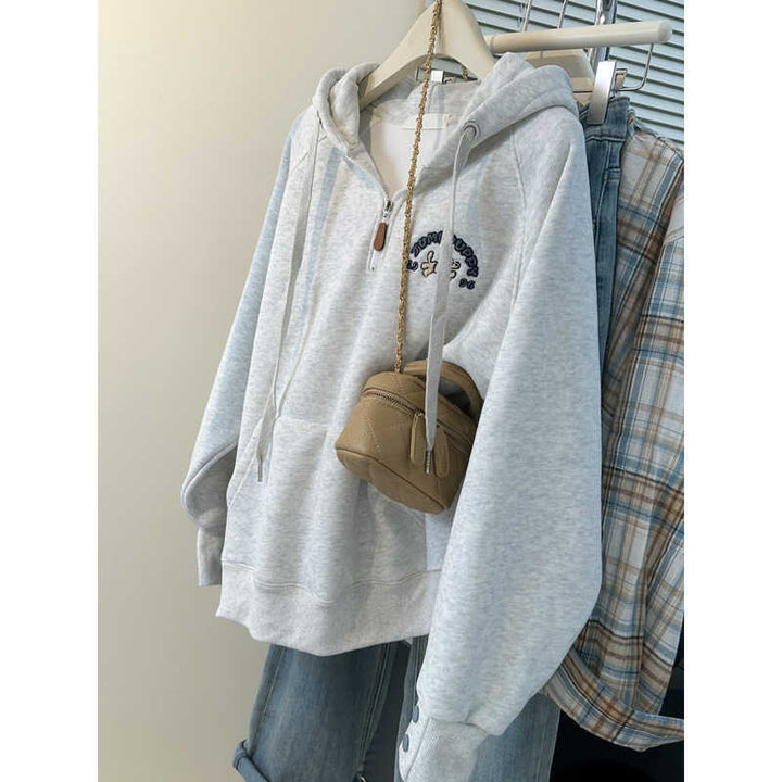 Dame Behagelig Cool Hoodie med funktionstaske Stilla