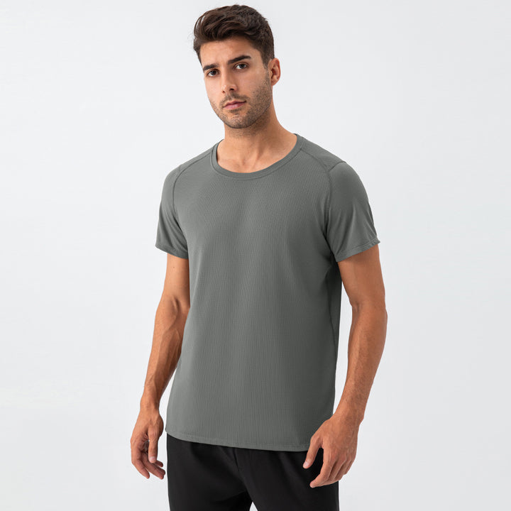 Herrer Åndbart Sport-T-Shirt med fugttransporterende teknologi og ergonomisk snit Stilla