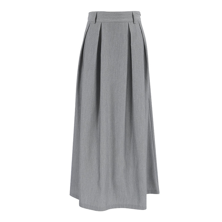 Dame Maxi-nederdel med elegant plissering og trendy taljedesign Stilla