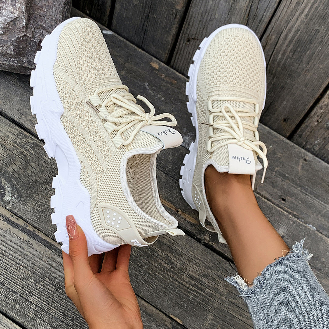 Femme Letvægts Strik Sneakers Stilla