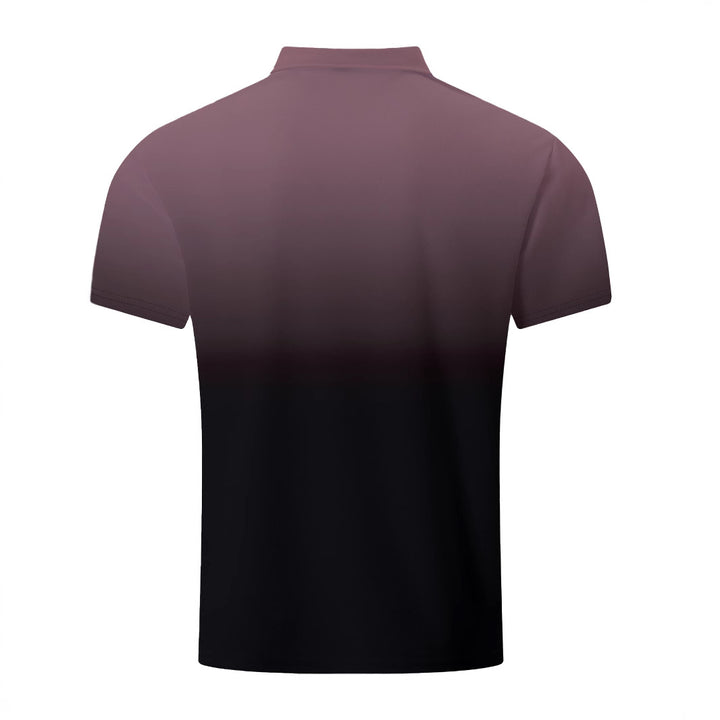 Herre poloshirt med farvegradient Stilla