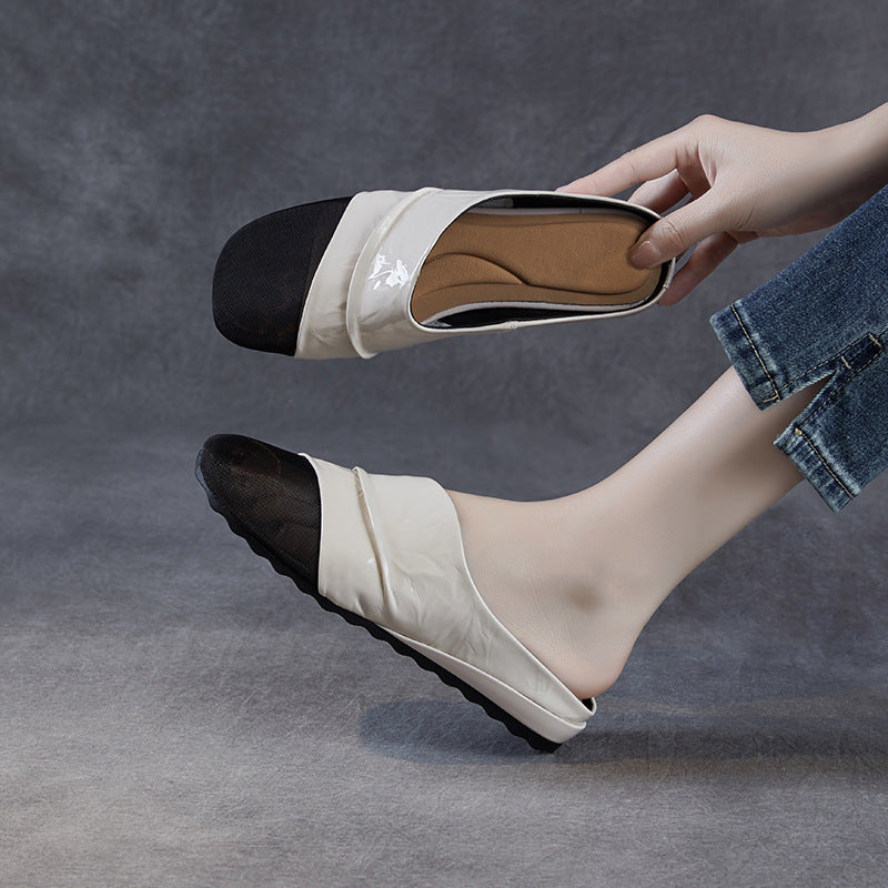 Dame Slip-On Komfort Clogs med åndbart mesh-overmateriale Stilla