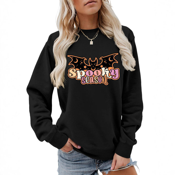 Kvinders sweatshirt med kreativ Halloween-design Stilla