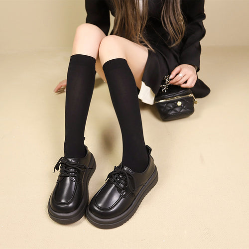 Femme Casual Snøre-Platform-Sneakers Stilla