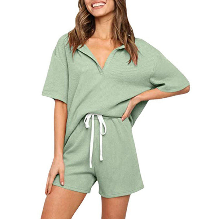 Dame Relaxed Fit Kortærmet Overall Sæt Stilla