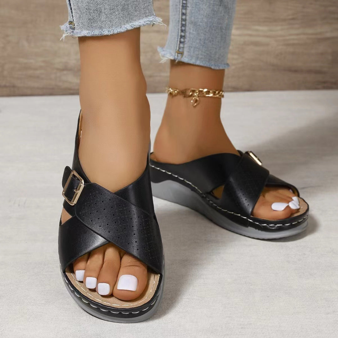 Dame Stylish Casual Rutsjesandaler Stilla