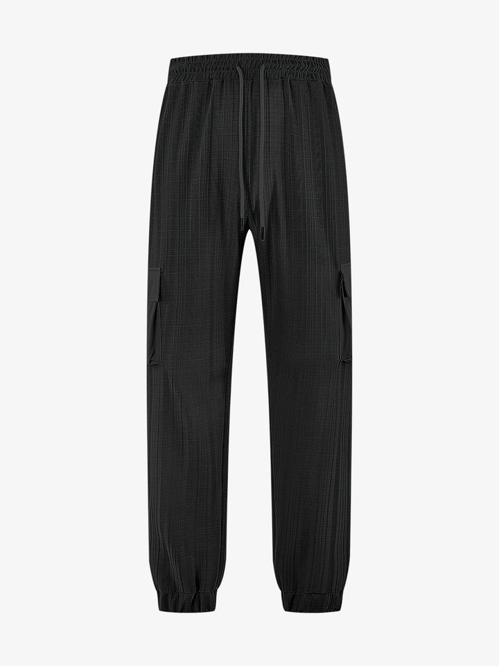 Herre Cargo-Style Sweatpants med elastisk talje og praktiske sidelommer Stilla