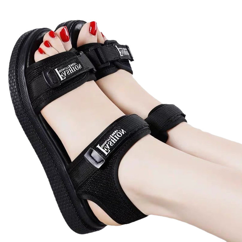 Dame justerbare sport-sandaler med skridsikker sål og åndbart overmateriale Stilla