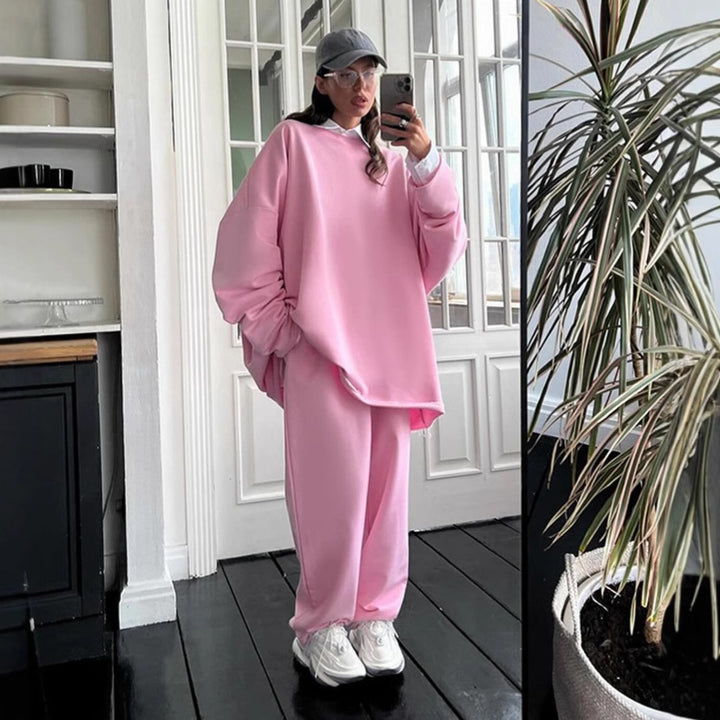 Dame oversized fritidssæt Stilla