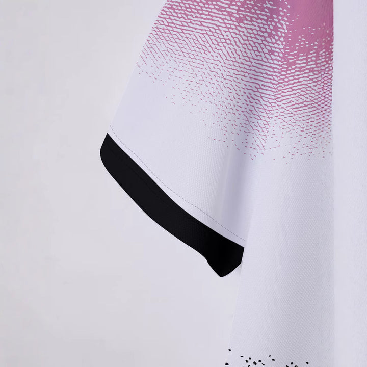 Herrer Poloshirt med moderne farvegradient og struktureret krave Stilla