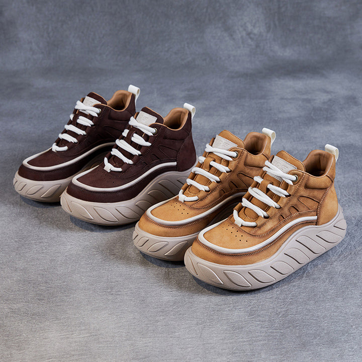 Damer High-Top Chunky Sneakers med struktureret sål Stilla