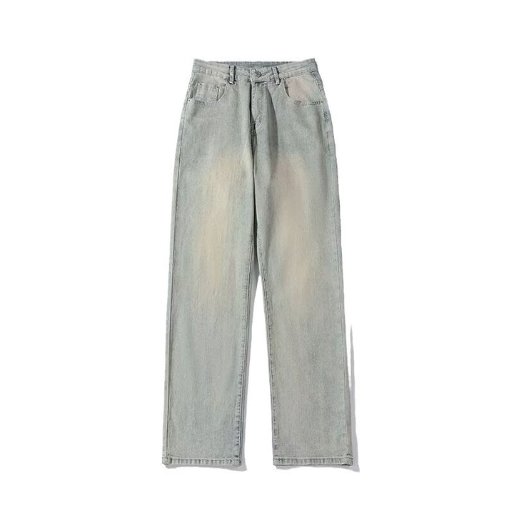 Dame afslappede høj talje jeans med afslappet snit og vintage inspireret design Stilla