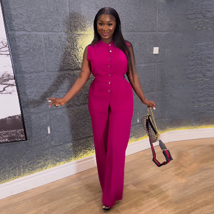 Femme Målsyet Jumpsuit Sættet Stilla