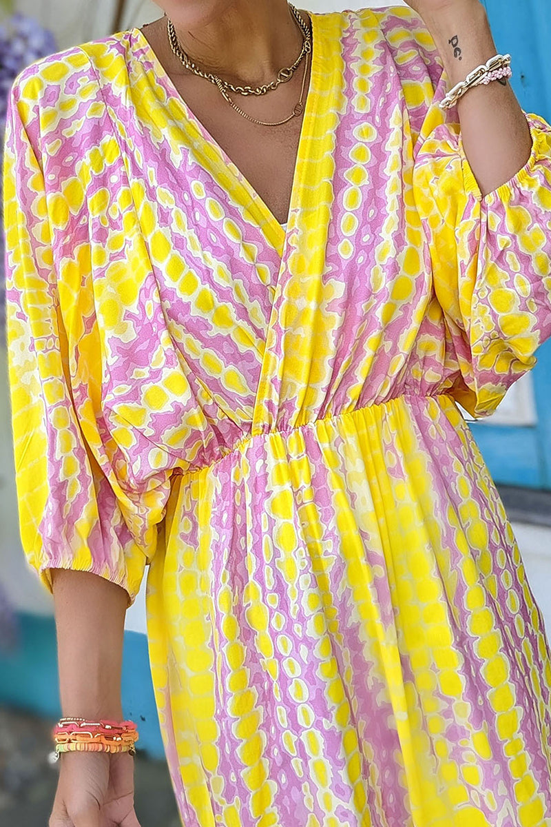 Stilla | All in Time Tie Dye Maxi Kjole