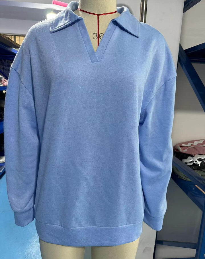 Dame afslappet oversized pullover Stilla