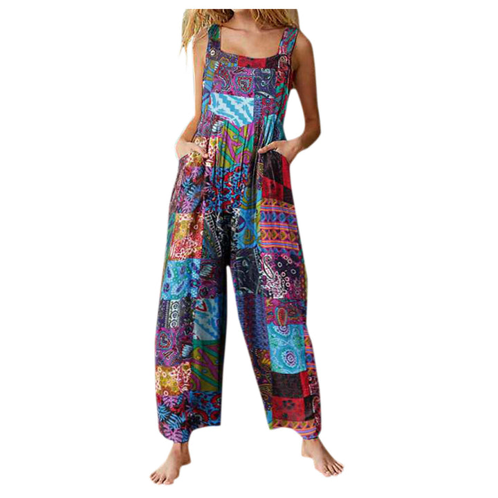Femme justerbar stroppeskind jumpsuit Stilla