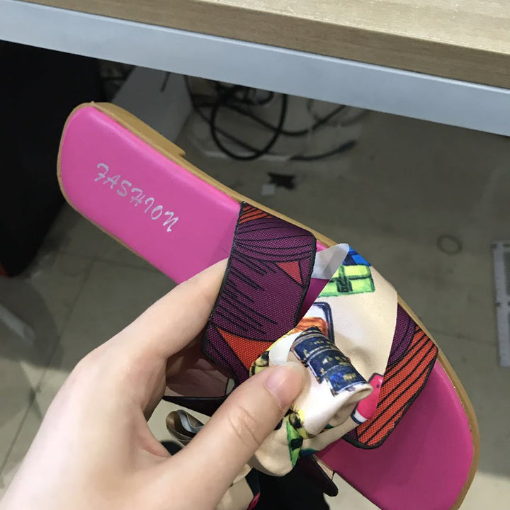 Dame Dekorative Bue Flip-Flops Stilla