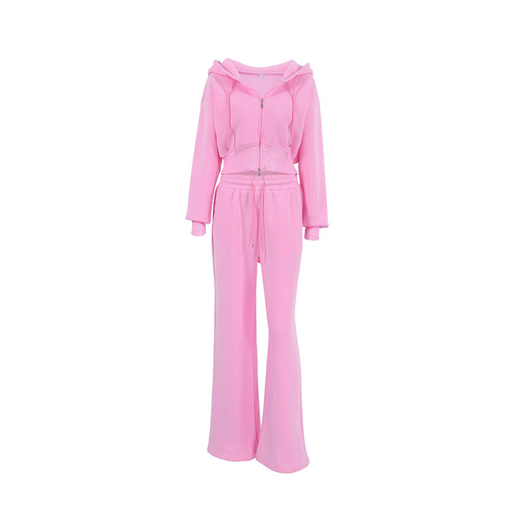 Dame fritids jumpsuit-sæt med høj talje og løs pasform Stilla