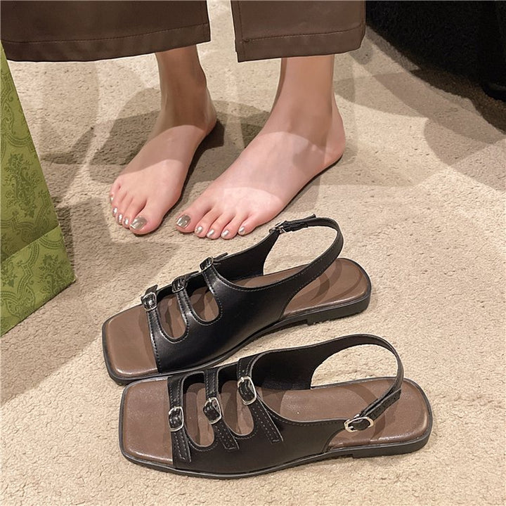 Dame Sandaler med justerbart remdesign og ergonomisk fodbæd Stilla